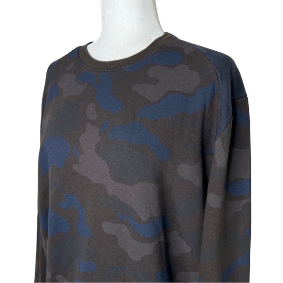 3.1 Phillip Lim Sweatshirt Camouflage Camo Cotton Blend Pullover Large L - Picture 4 of 12